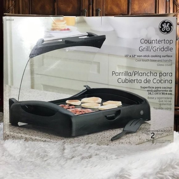 GE Countertop Full View Glass Top Grill Griddle - Picture 5 of 12